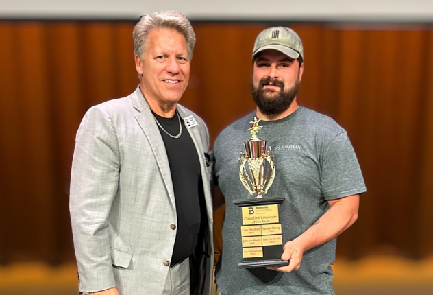 Patrick Moody named 2023 Support Staff of the Year for Batesville School District  